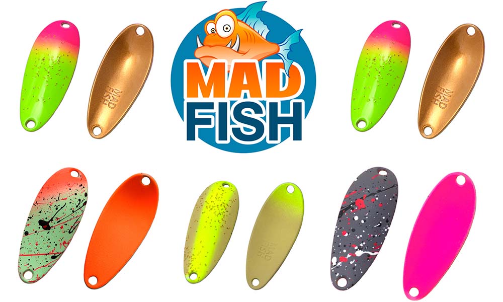 Блесна Mad Fish AURA 3.2 гр (все цвета)